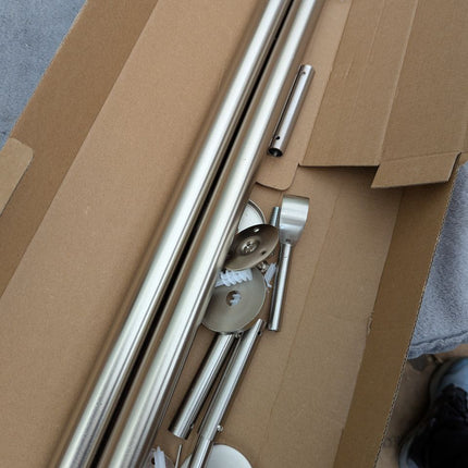 MODE Cambria® Designer Series - Premium 5 foot Custom Curtain Rod - 1-1/8 inch L