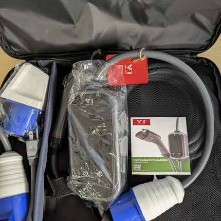 VERY VAN Portable Level 2 EV Charger - Electric Vehicle Charger for J1772, 60Amp