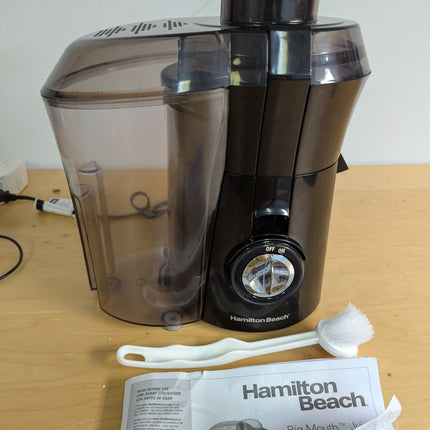 Hamilton Beach Juicer Machine, Big Mouth Large 3 inch Feed Chute for Whole Fruit