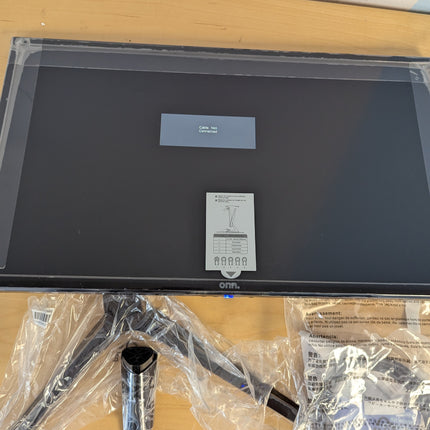 onn. 22-inch Class 1080p Full HD LED Monitor (Black), 1 HDMI Input