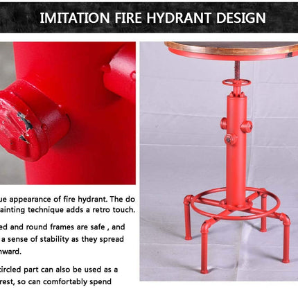 American Antique Industrial Solid Wood Water Pipe Design Cafe Coffe Industrial B