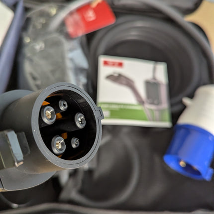 VERY VAN Portable Level 2 EV Charger - Electric Vehicle Charger for J1772, 60Amp