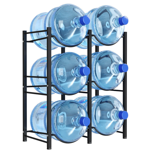 Lifewit 5 Gallon Jug Holder, 3 Tier Bottle Stand, Heavy Duty Dispenser Rack With