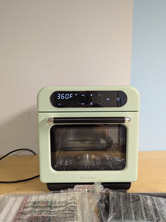 Secura Multifunction Air Fryer Steam Oven, 13 Quart Compact Oven with Convection