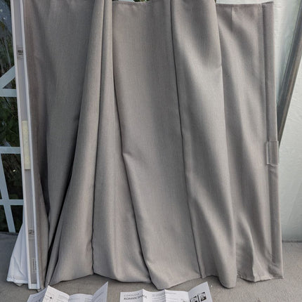 Everyday Celebration Roman Shades for Windows, Cordless Room Darkening Roman Win