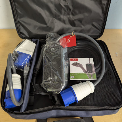 VERY VAN Portable Level 2 EV Charger - Electric Vehicle Charger for J1772, 60Amp