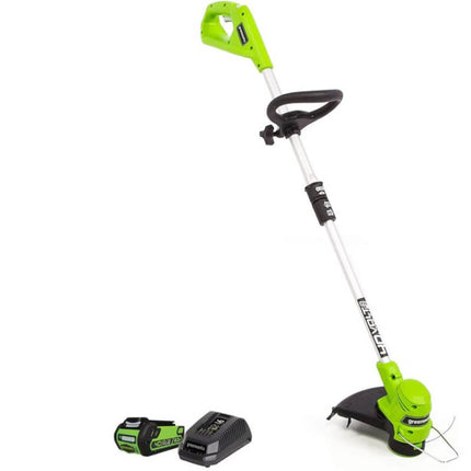 Greenworks 40V 12" String Trimmer, 2 Ah battery and charger - STF309