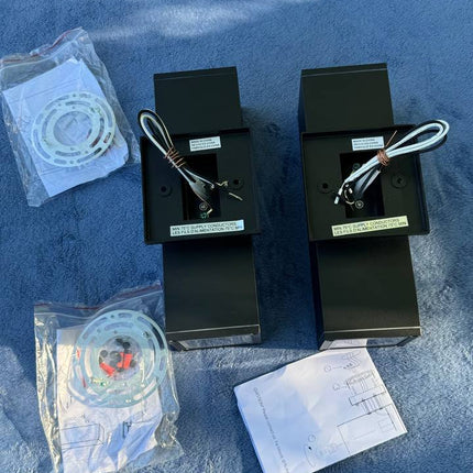 Ken & Ricky Outdoor Wall Lights, Modern Exterior Lighting Fixtures, Aluminum Fro