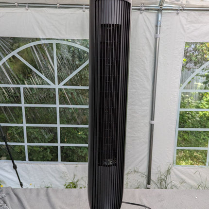 Senville 42" Oscillating Tower Fan for Bedroom, Remote, Bladeless, Quiet, 3 Mode