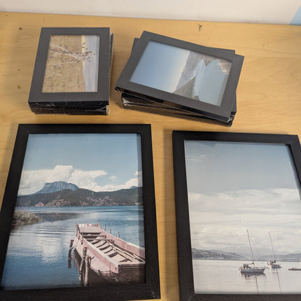 SONGMICS Picture Frames, Collage Picture Frames Set of 10, Two 8x10, Four 5x7, F