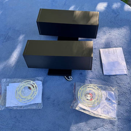 Ken & Ricky Outdoor Wall Lights, Modern Exterior Lighting Fixtures, Aluminum Fro