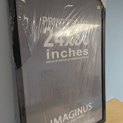 Imaginus Driftwood MDF Wood Frame with Presence! (24 x 36 inches)