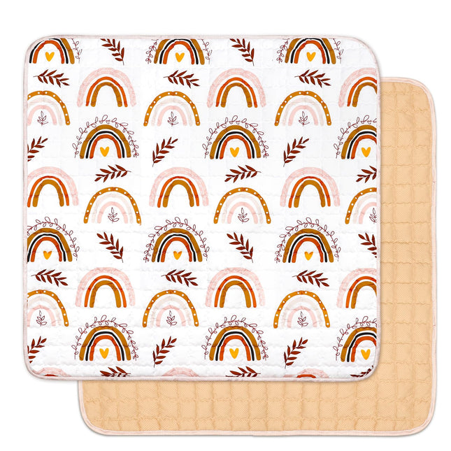 Pea Pod Baby Play Mats for Floor 50''x50'' Thick Playpen Baby Mat for Playing Ul