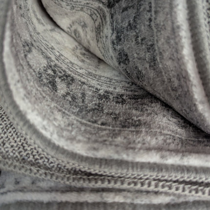 OTAHGK 2x10 Machine Washable Non-Slip Runner Rug - Soft Faux Wool & Polyester, B