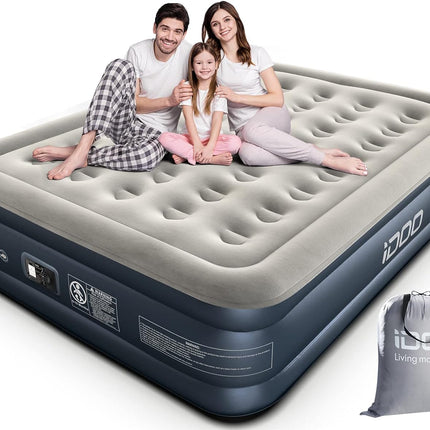 iDOO Inflatable Bed Mattress with Built-in Pump, Quick Self-Inflating/Deflation