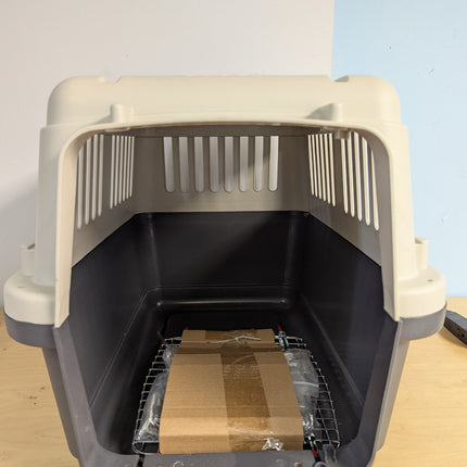 SportPet 24 Inch Durable Plastic Dog Kennel, 24IN PLASTIC KENNEL