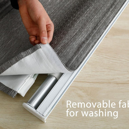 Everyday Celebration Roman Shades for Windows, Cordless Room Darkening Roman Win