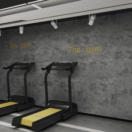 3yecao 48"×79" Extra Wide Thick Dark Blue Grey Cracked Concrete Wallpaper Peel a