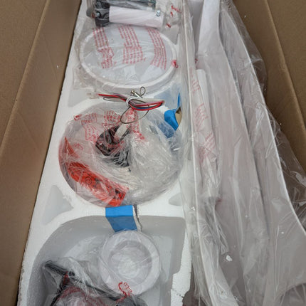 SODSEA 52 Inch Ceiling Fan with Lights, White Modern Ceiling Fan with Remote/APP