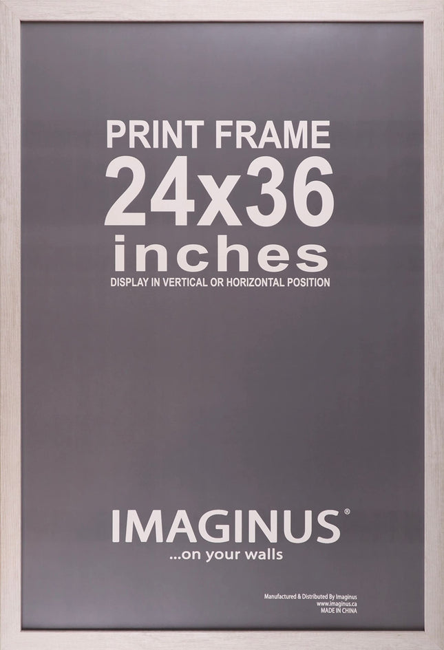 Imaginus Driftwood MDF Wood Frame with Presence! (24 x 36 inches)