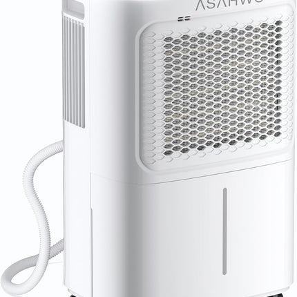 Dehumidifier for Home Basement Max 34 Pint 2500 Sq.Ft Small Quiet Portable Dehum