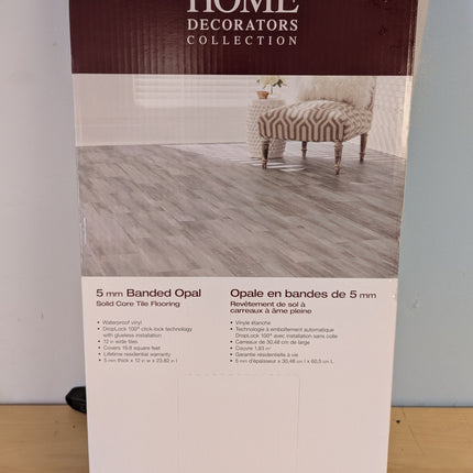 Home Decorators Collection Banded Opal 12-inch x 23.82-inch Solid Core Luxury Vi