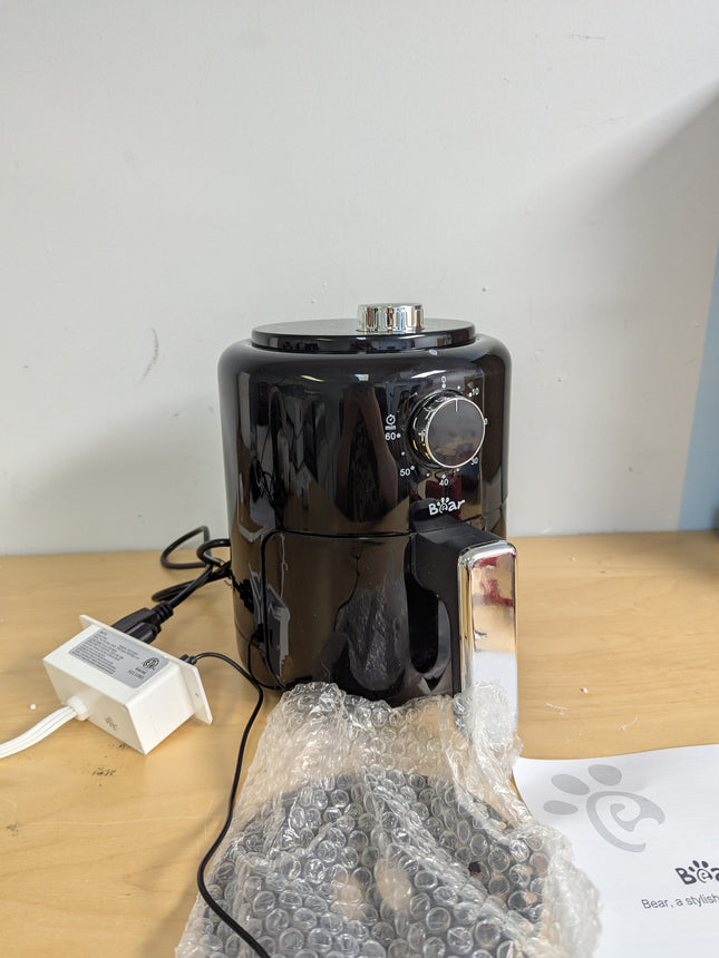 Bear Small Air Fryer 2.1 QT, Mini Airfryer Adjustable Time&Temp Control, Compact