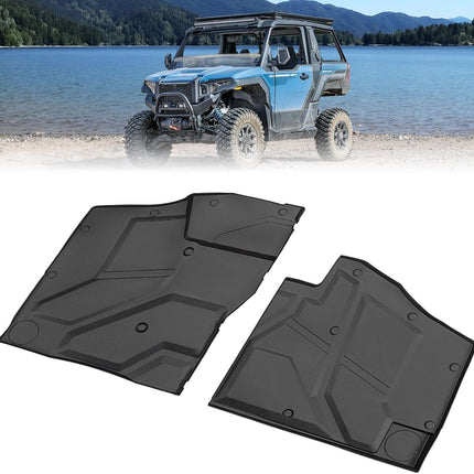 KEMIMOTO TPE Floor Mats Compatible with Polaris Xpedition XP/ADV/XP 5/ADV 5 2024