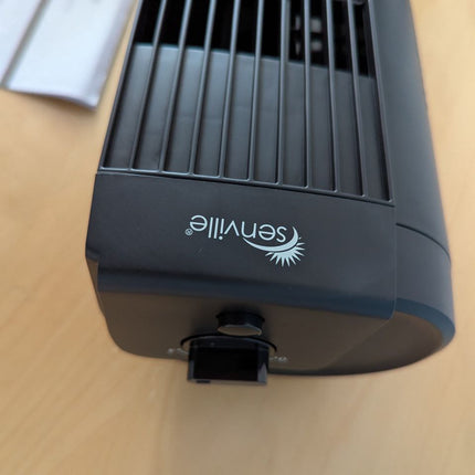 Senville 27" Standing Fan for Bedroom and Home with 60° Oscillation, 3 Speed, Co