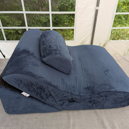 Axelrod Bed Wedge Pillow Set Foam | Adjustable Pillows for Back, Leg and Knee Pa