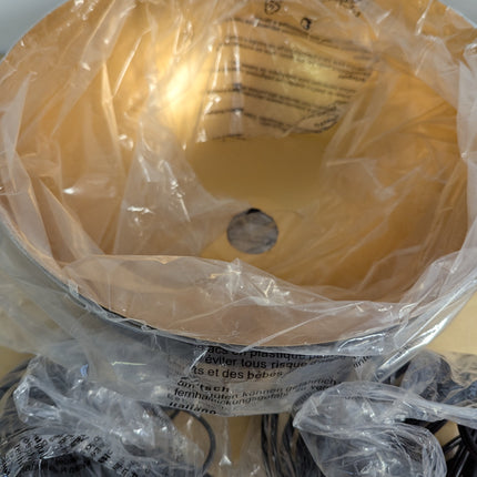 Plug in Pendant Light, 2 Pack Industrial Hanging Lamp with Golden Finish Inside