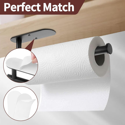 UXIETIN Paper Towel Holder Adhesive,Strong Viscous Wall Mout Paper Towel Holder