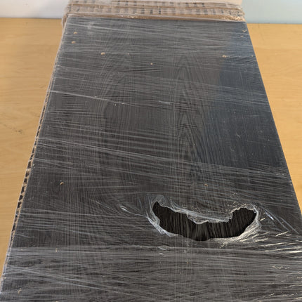 South Shore Furniture Tassio 1-Drawer Nightstand Gray Oak, Farmhouse