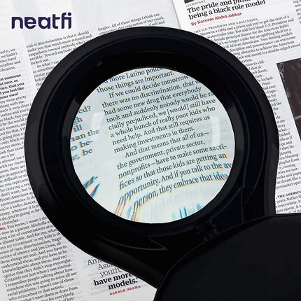 Neatfi 1,200 Lumens Super LED Magnifying Lamp with Clamp | Dimmable | Microfiber
