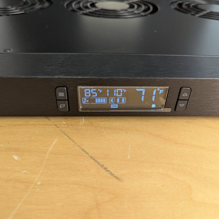 AC Infinity AIRCOM T9, Quiet Cooling Fan System 17" for Receivers, Amps, DVR, AV