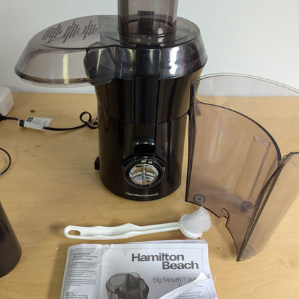 Hamilton Beach Juicer Machine, Big Mouth Large 3 inch Feed Chute for Whole Fruit