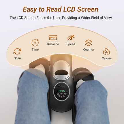 MERACH Electric Leg Exerciser – Compact, Quiet, and Fully Ready to Use