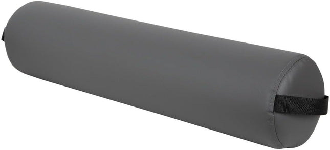 ForPro Full Round Bolster Pillow, Cool Grey