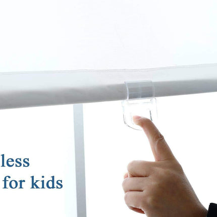 Everyday Celebration Roman Shades for Windows, Cordless Room Darkening Roman Win