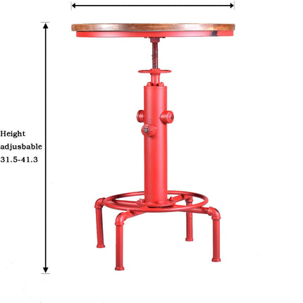 American Antique Industrial Solid Wood Water Pipe Design Cafe Coffe Industrial B