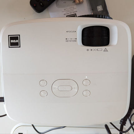 Projector RCA 1080P Full HD Streaming Home Theater with Roku Stick (RPJ138)