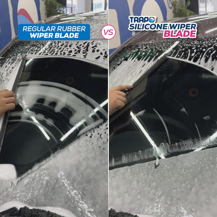 26 Inch Silicone Windshield Wiper - All-Season Wiper Blades with Hydrophobic Coa