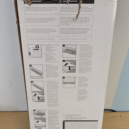 Home Decorators Collection Banded Opal 12-inch x 23.82-inch Solid Core Luxury Vi