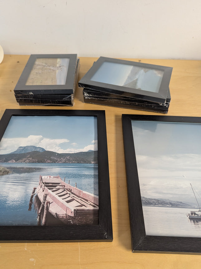 SONGMICS Picture Frames, Collage Picture Frames Set of 10, Two 8x10, Four 5x7, F