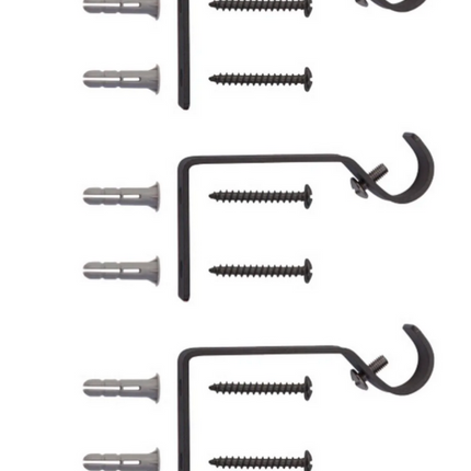 Mainstays 48 in. - 86 in. Curtain Rod, 1/2 in. Diameter