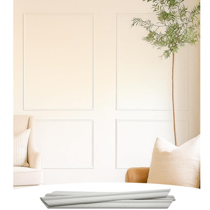 InstaPanel Accent Wall Molding for Interior Wall Decor | Wall Moulding Paneling