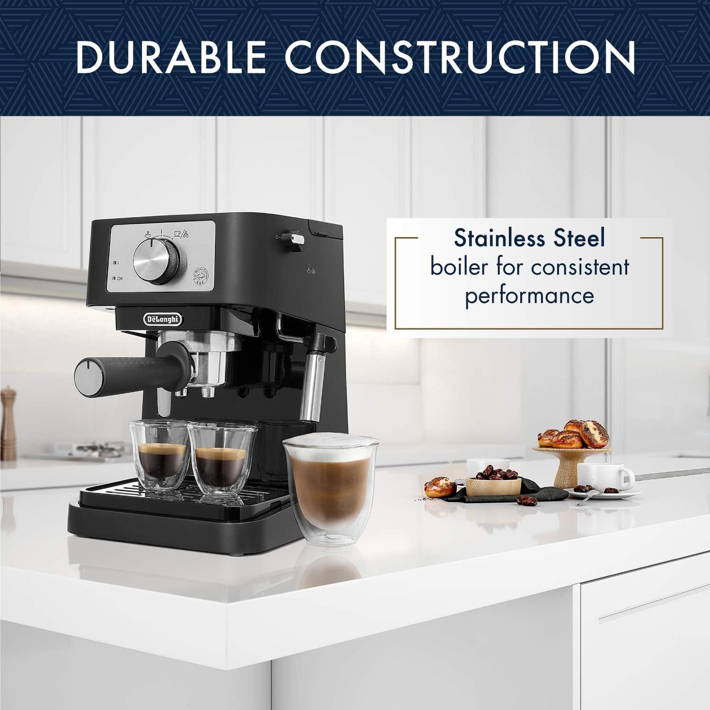 Manual Espresso Machine De'Longhi Stilosa