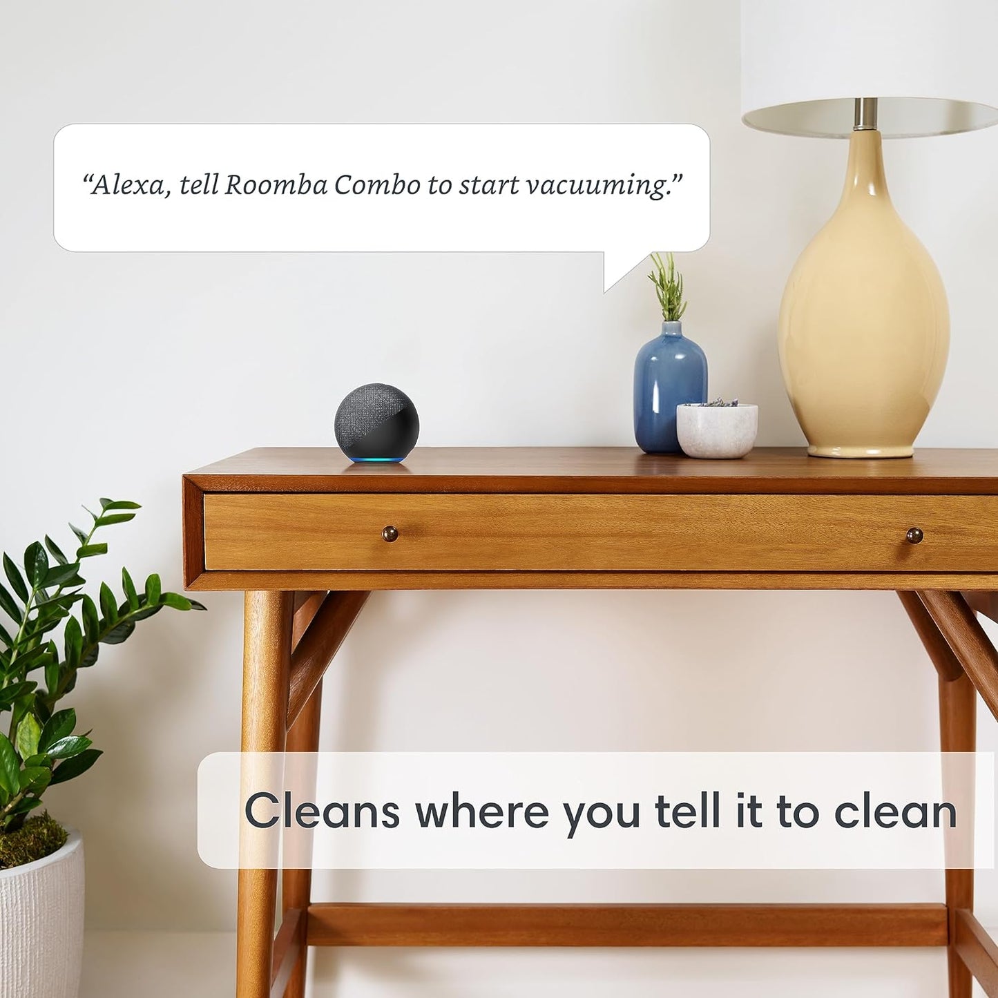 iRobot Roomba Combo i5+ – Self-Emptying Robot Vacuum & Mop with Smart Mapping, Alexa Enabled
