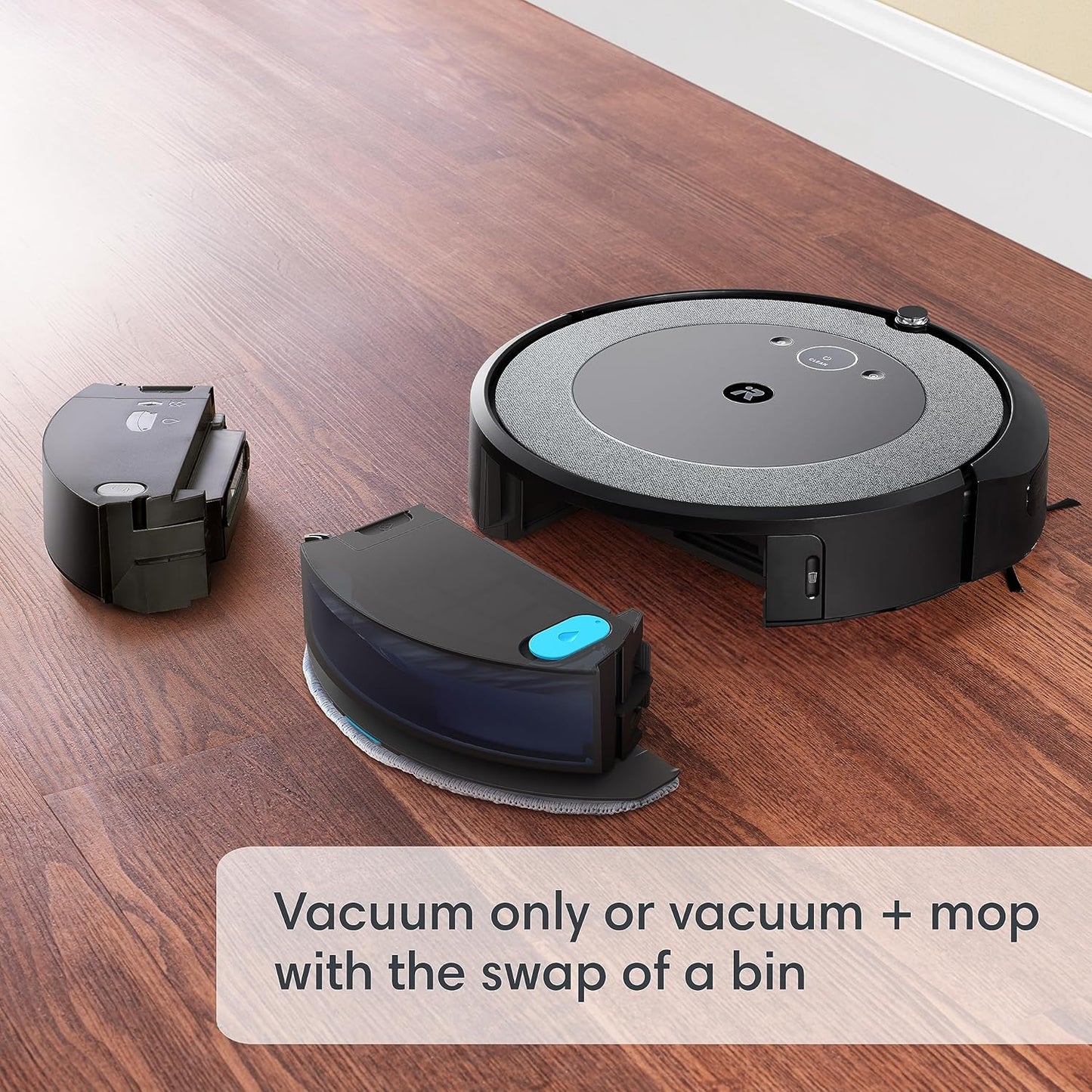 iRobot Roomba Combo i5+ – Self-Emptying Robot Vacuum & Mop with Smart Mapping, Alexa Enabled