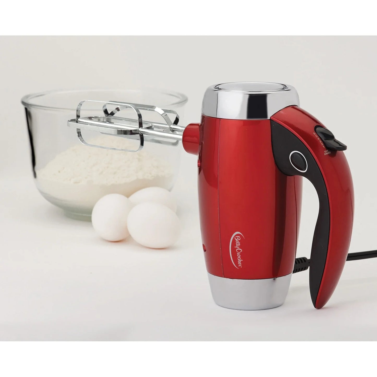 Betty Crocker 7-Speed Hand Mixer with Mini Stand